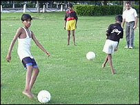 Crumbling walls of Delhi football